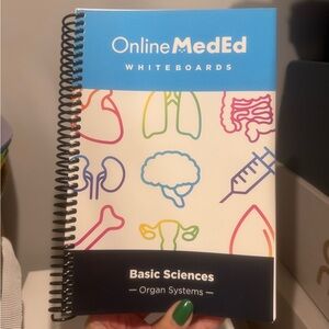 OnlineMedEd Basic Sciences Organ Systems Whiteboard Notebook